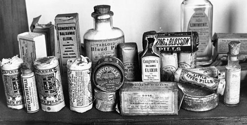 Early care: patent medicines