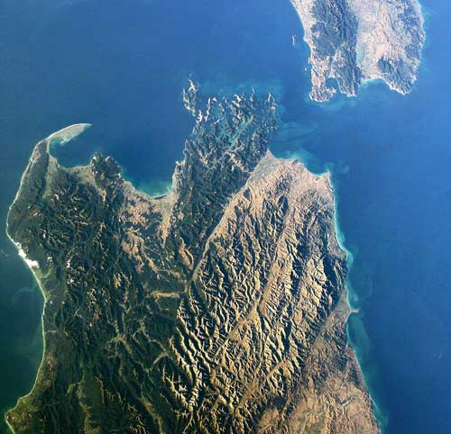 Satellite image of Marlborough