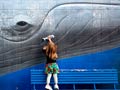 Whales in Kaikōura: mural