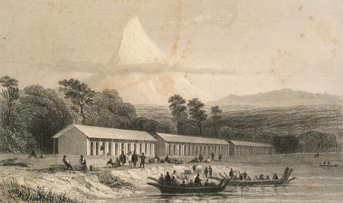 Immigration barracks: New Plymouth