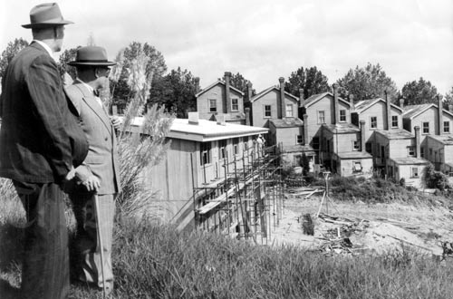 Council flats: Auckland, 1954  