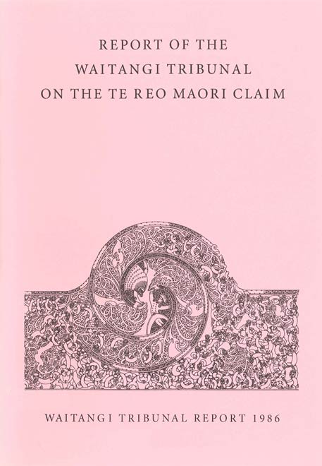 Te pūrongo Taraipiunara mō Te Reo Māori, tau 1986