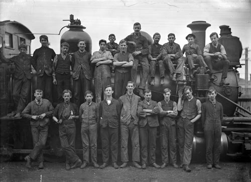 Railway apprentices