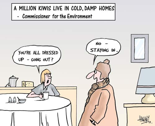 Commenting on cold homes