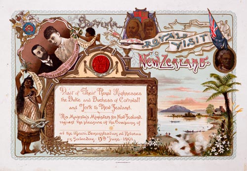 'Maori demonstration', 1901