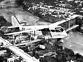 Transport: plane over Gisborne, 1936