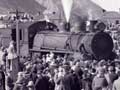 Transport: train at Gisborne, 1942