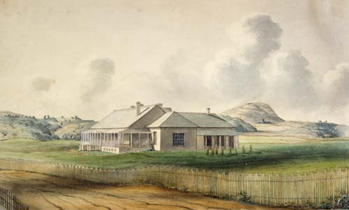 Government House, Auckland, 1840s