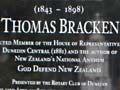 Thomas Bracken: memorial