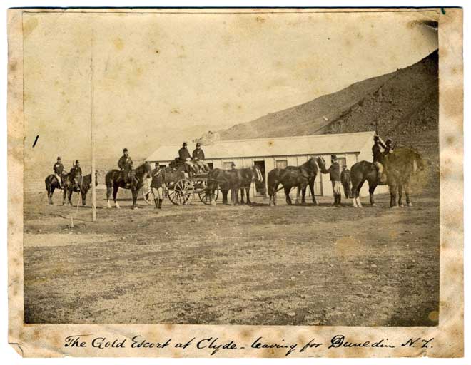 Otago gold escort, 1860s