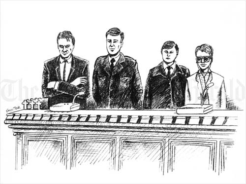 Court drawing