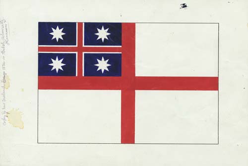 United Tribes' flag: James Laurenson collection