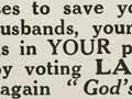 Depression-era election leaflet