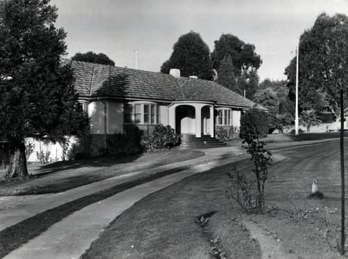 High commission in Australia: official residence, around 1951