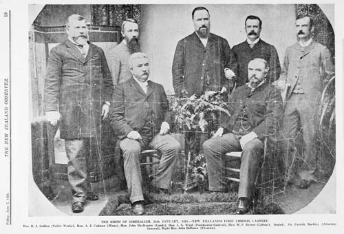 Liberal Party: first cabinet, 1891