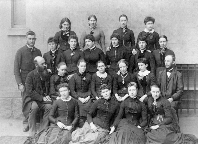 Trainee teachers, late 19th century