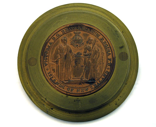 New Zealand seal: the 1852 seal
