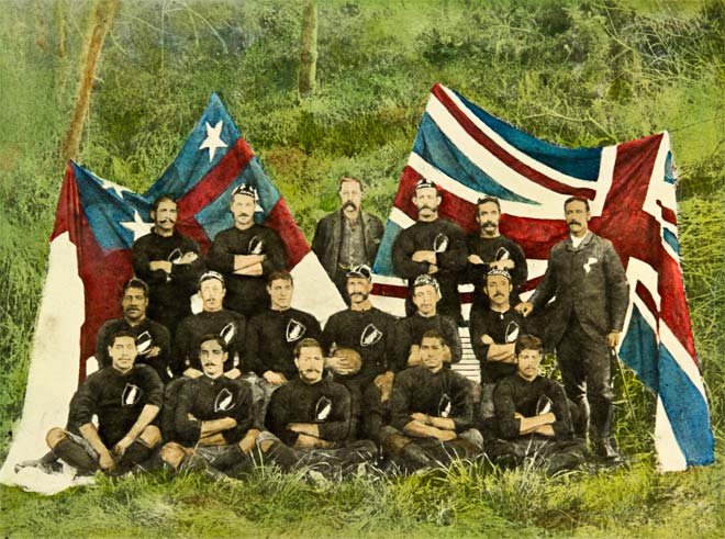 United Tribes’ flag: the 1888–89 ‘Native’ rugby team