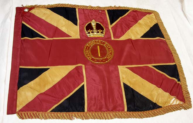 Pioneer Battalion flags: King's Colour