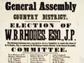 1853 election poster