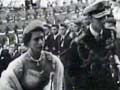 Queen Elizabeth II opening Parliament, 1954