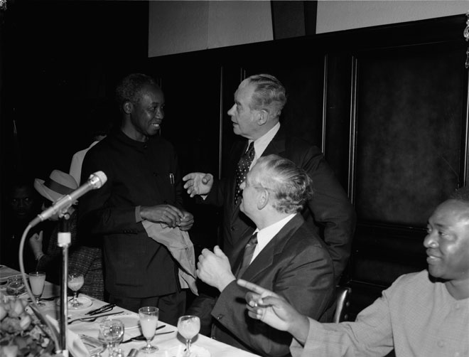 Political leaders: visit of President Nyerere to New Zealand