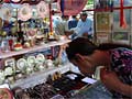 Tourism: antiques market in Buenos Aires
