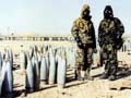 New Zealand and Australian soldiers working on mustard gas stocks in Iraq