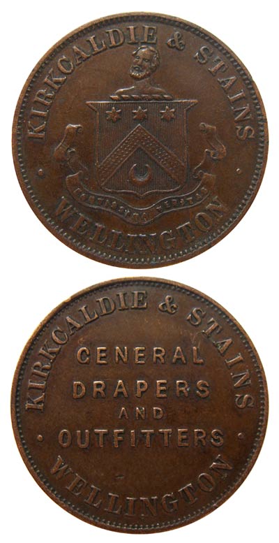 Kirkcaldie and Stains token