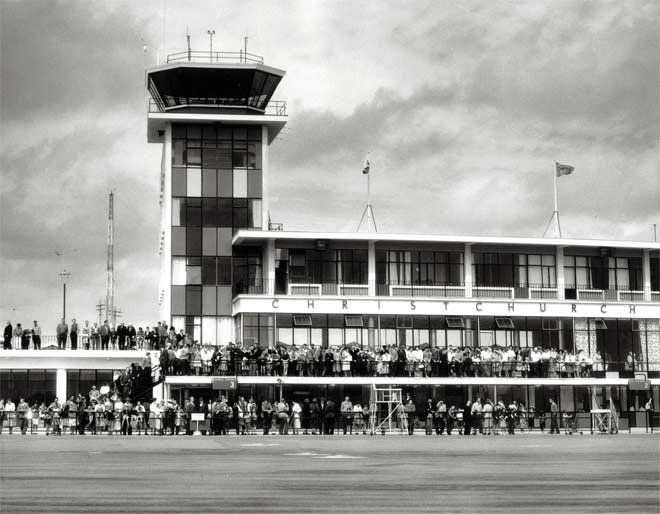 Christchurch airport, 1960