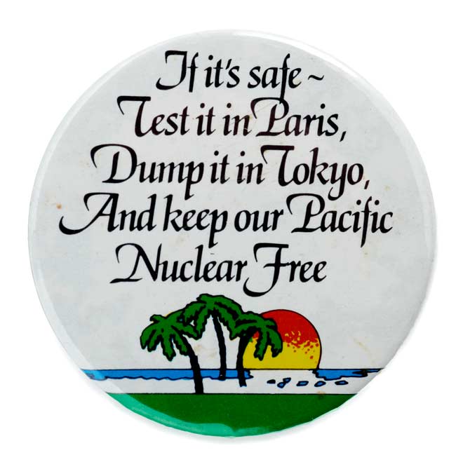 Anti-nuclear badge
