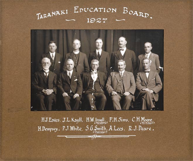 Taranaki Education Board, 1927