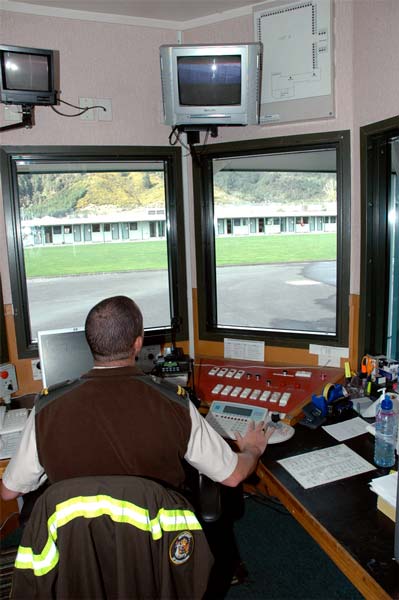 Rimutaka Prison control room