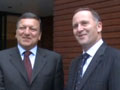 José Barroso visiting New Zealand, 2011 