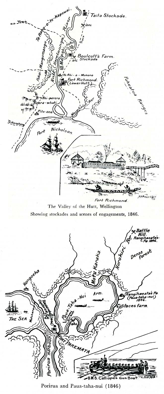 Ngā riri ki Te Whanganui-a-Tara, tau 1846