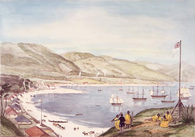 Charles Heaphy, 'Part of Lambton Harbour'