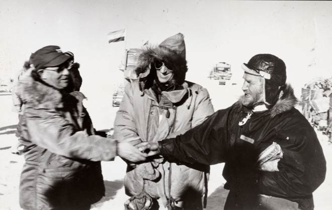 Polar explorers, 1958