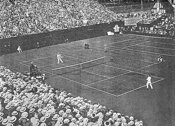 Davis Cup match, 1914