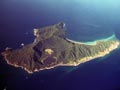 Aerial view of Raoul Island