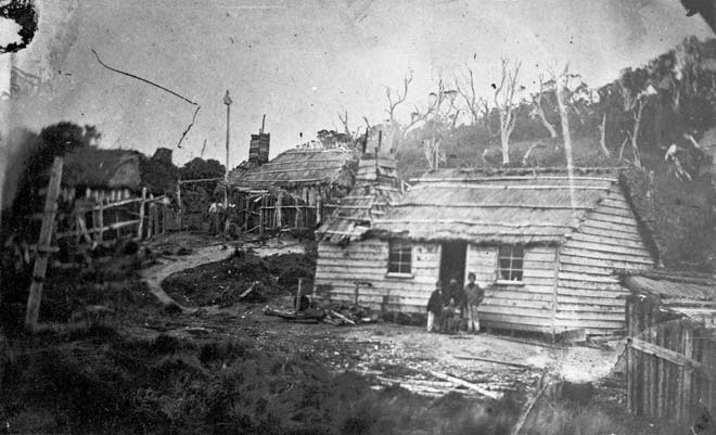 Family at The Neck, 1860s