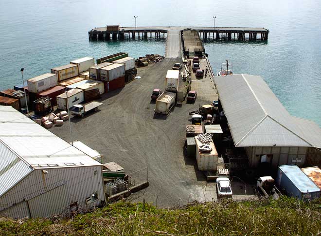 Waitangi port
