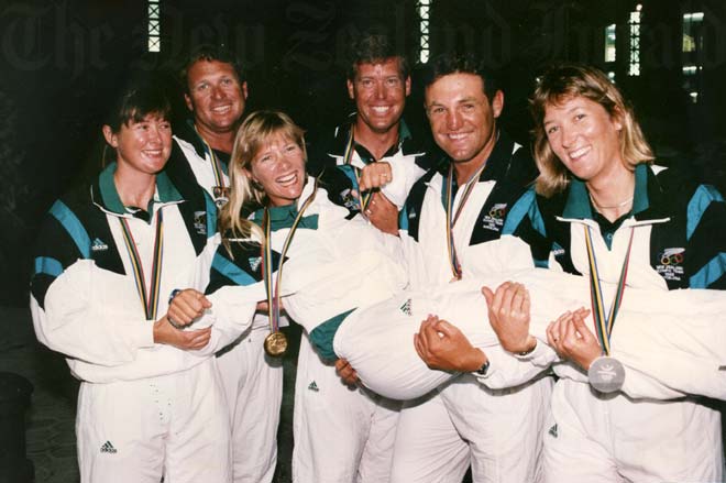 New Zealand sailing medallists, Barcelona, 1992