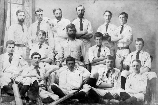 Wellington College cricket team, 1885