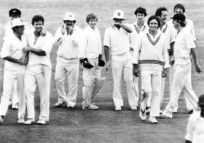 New Zealand cricket team, 1981