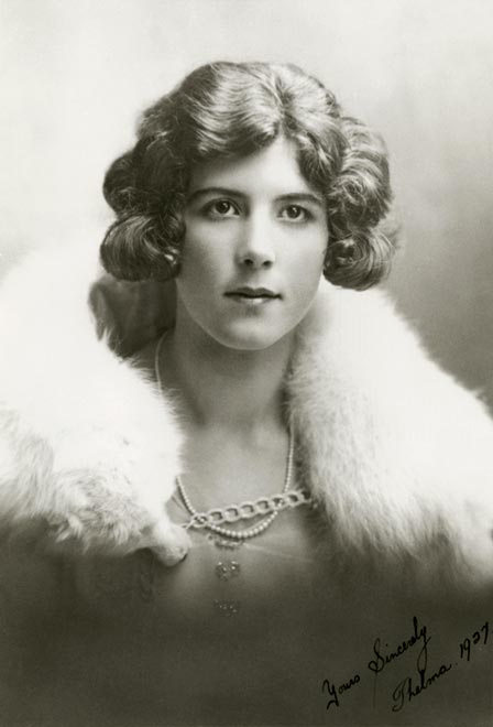 Thelma McMillan, first Miss New Zealand, 1926