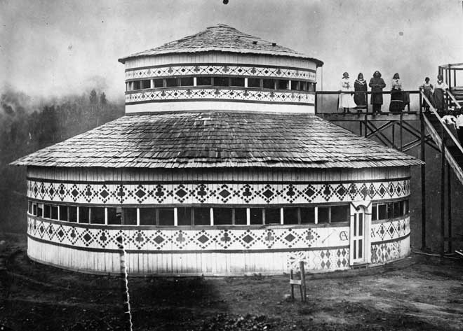 Rua Kēnana's temple, 1908