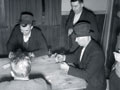 Miners playing forty-fives, 1944