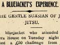 Jiu-jitsu demonstration, Greymouth, 1911