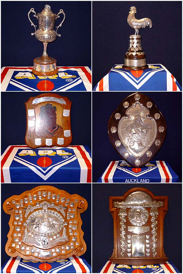 Auckland rugby league trophies