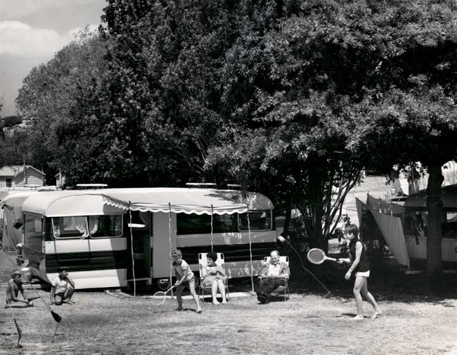 Caravanning,  Selwyn Motor Camp, 1968